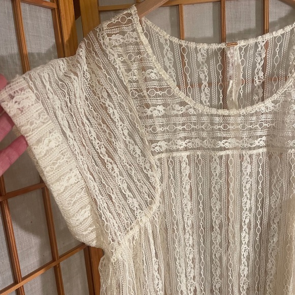 ❤️ Free People Lace Top ❤️ - Picture 2 of 14